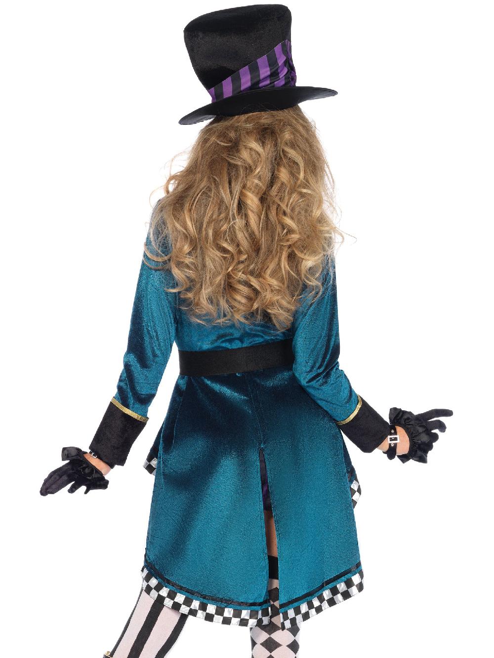 Leg Avenue Delightful Mad Hatter Costume Purple/Green