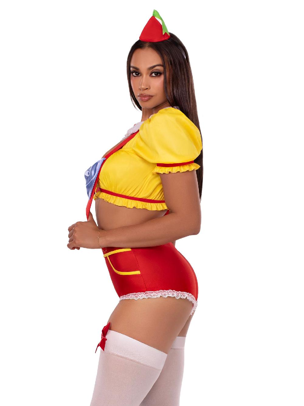 Leg Avenue Double Trouble Darling Costume Red/Yellow