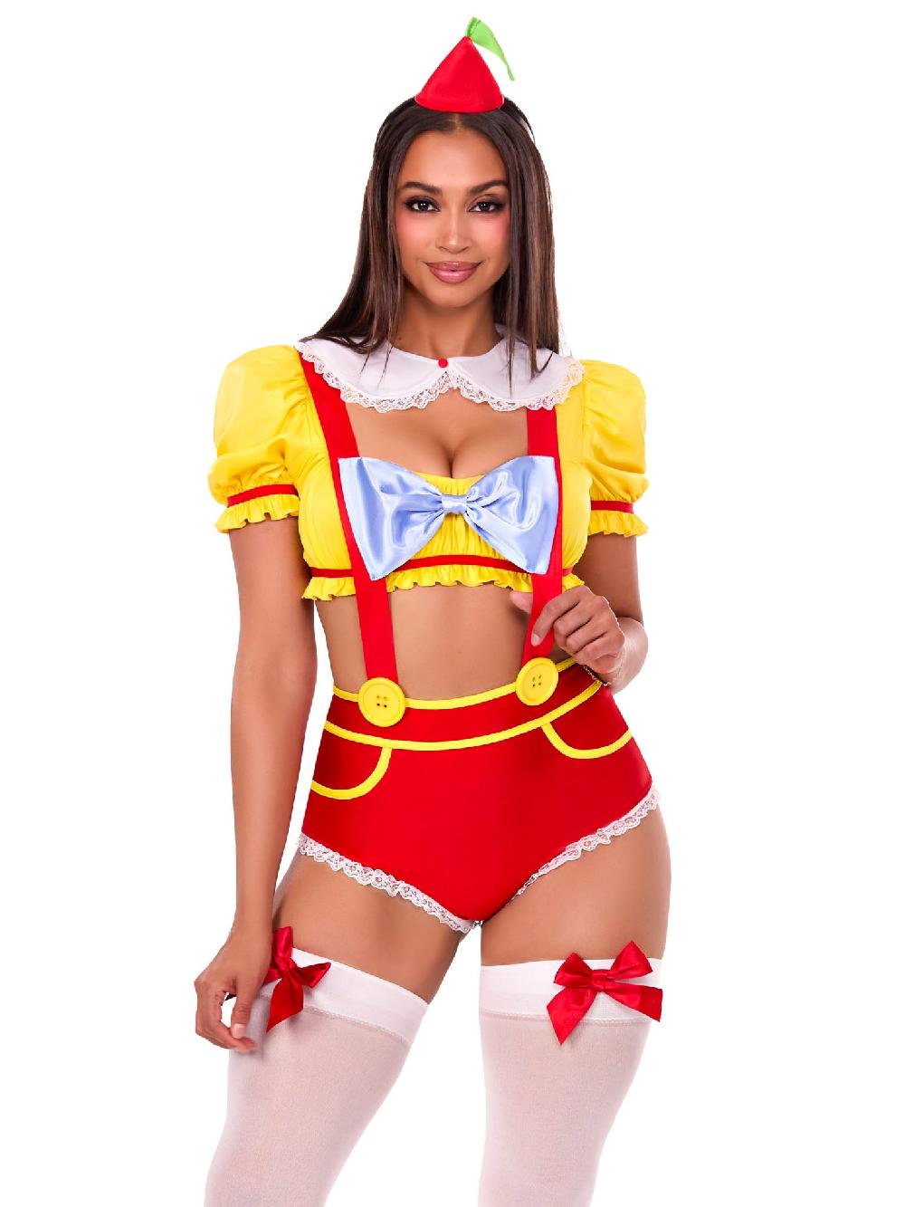 leg avenue Double Trouble Darling Costume Red/Yellow