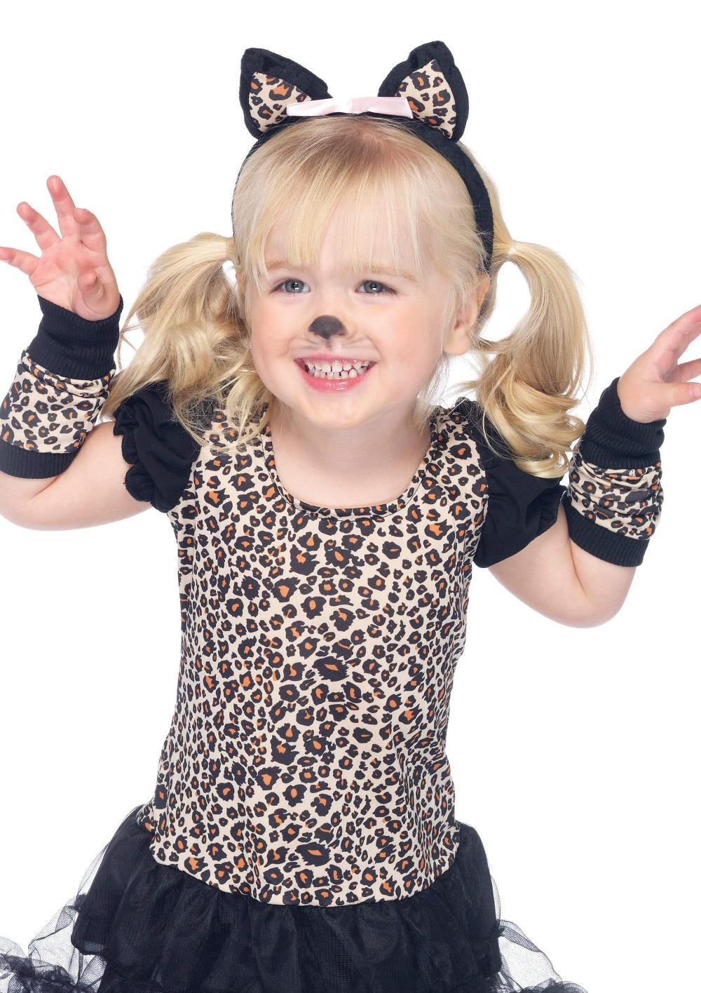 leg avenue Girl's Pretty Little Leopard Costume Leopard