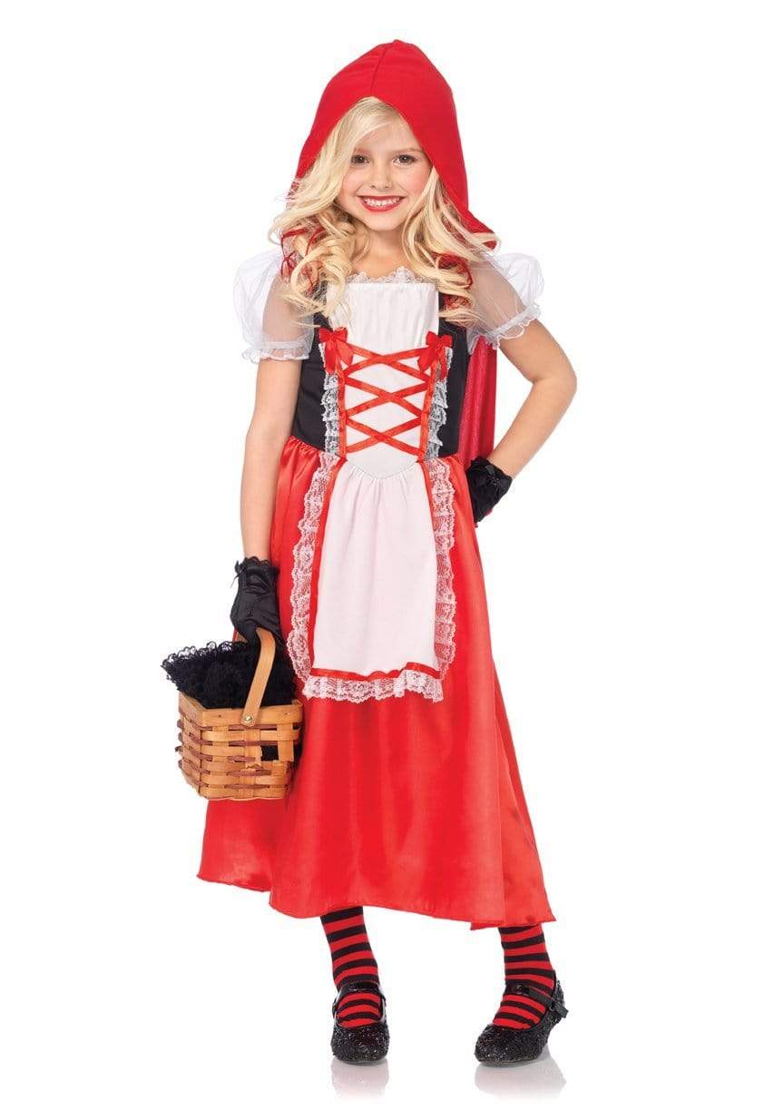 Leg Avenue Girl's Red Riding Hood Costume Red/Black