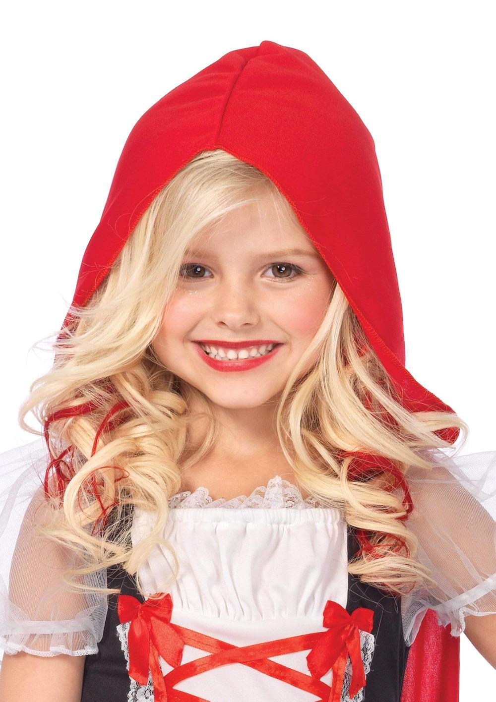 Leg Avenue Girl's Red Riding Hood Costume Red/Black