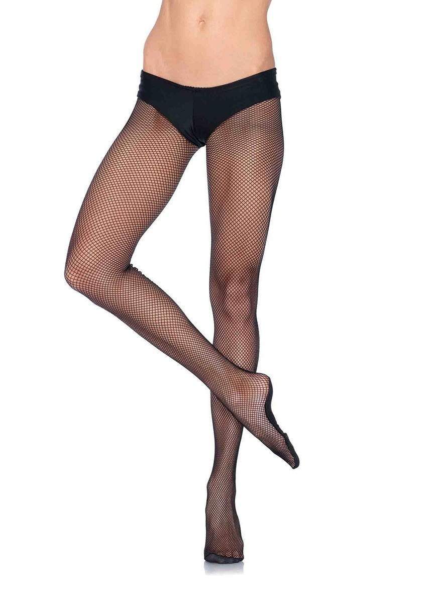 leg avenue Helena Professional Fishnet Tights Black
