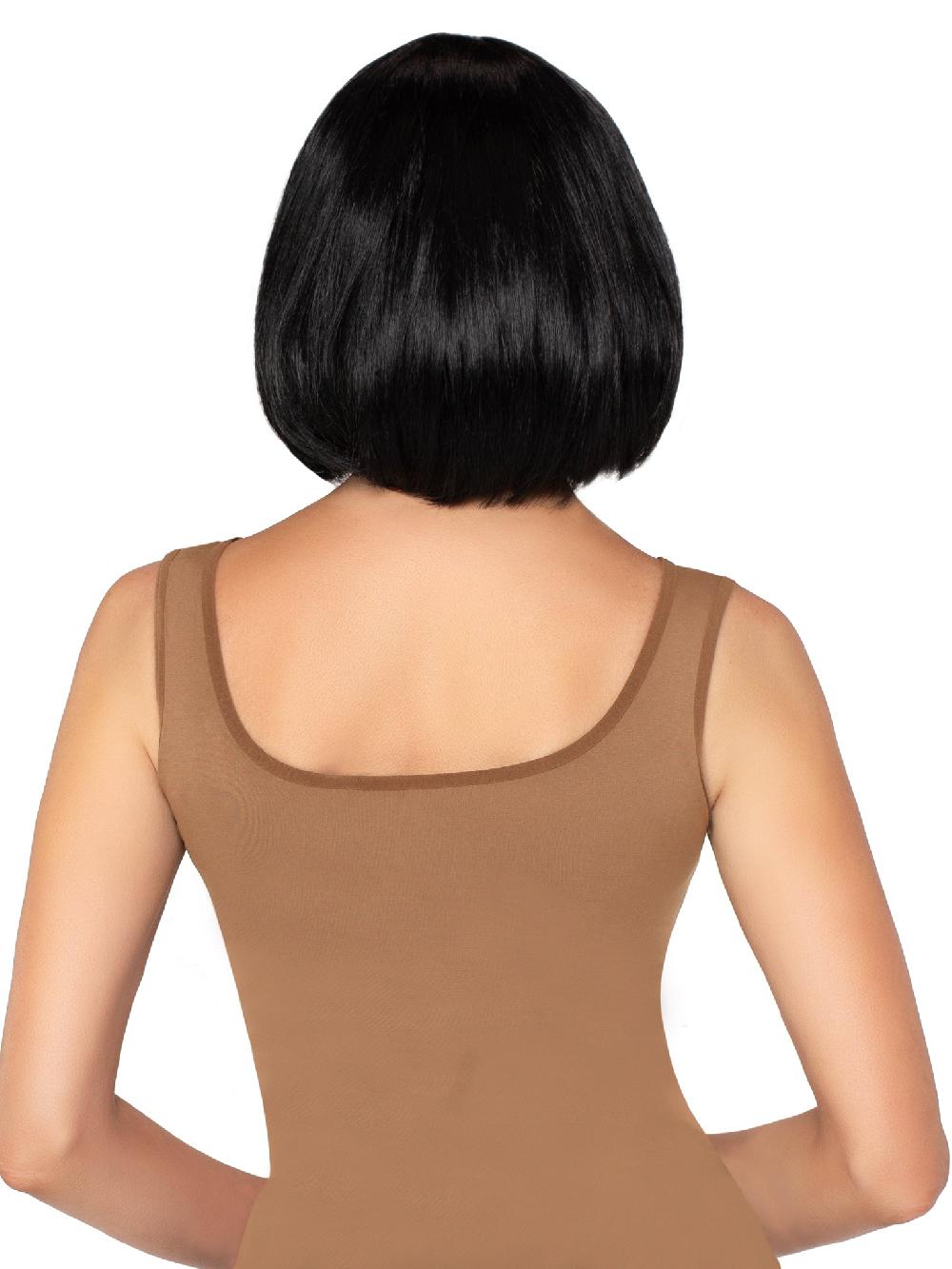 Leg Avenue 14" Short Natural Bob Wig Black