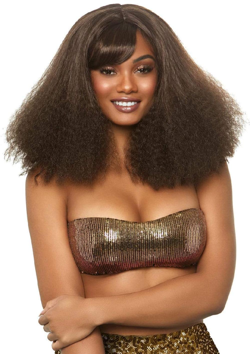 Leg Avenue 16" Diva Disco Wig Brown