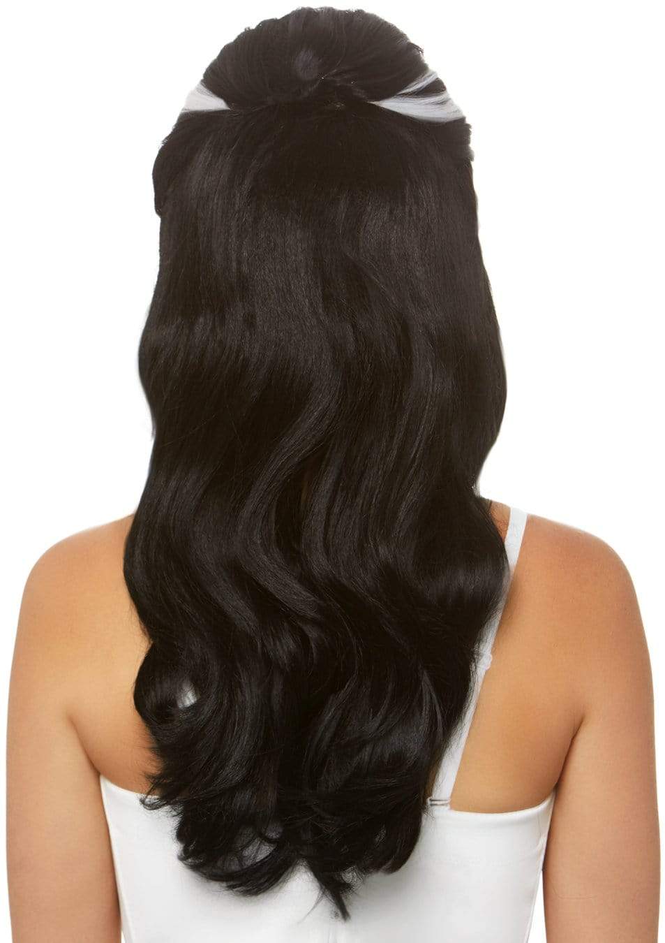 Leg Avenue 21" Frankie Bouffant Wig Black/White