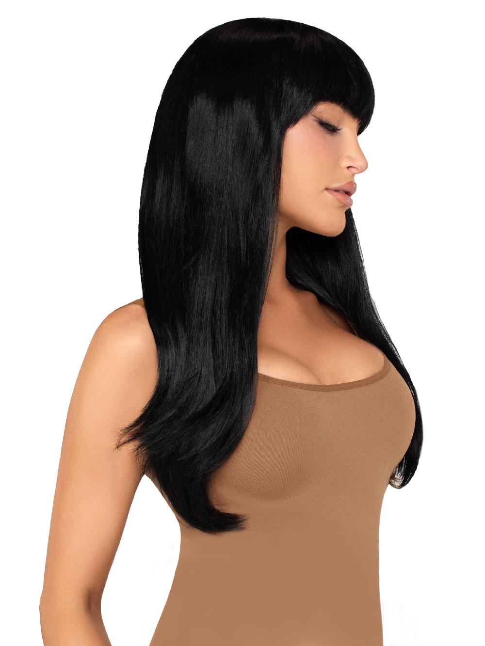 Leg Avenue 25" Bangin' Long Wig Black
