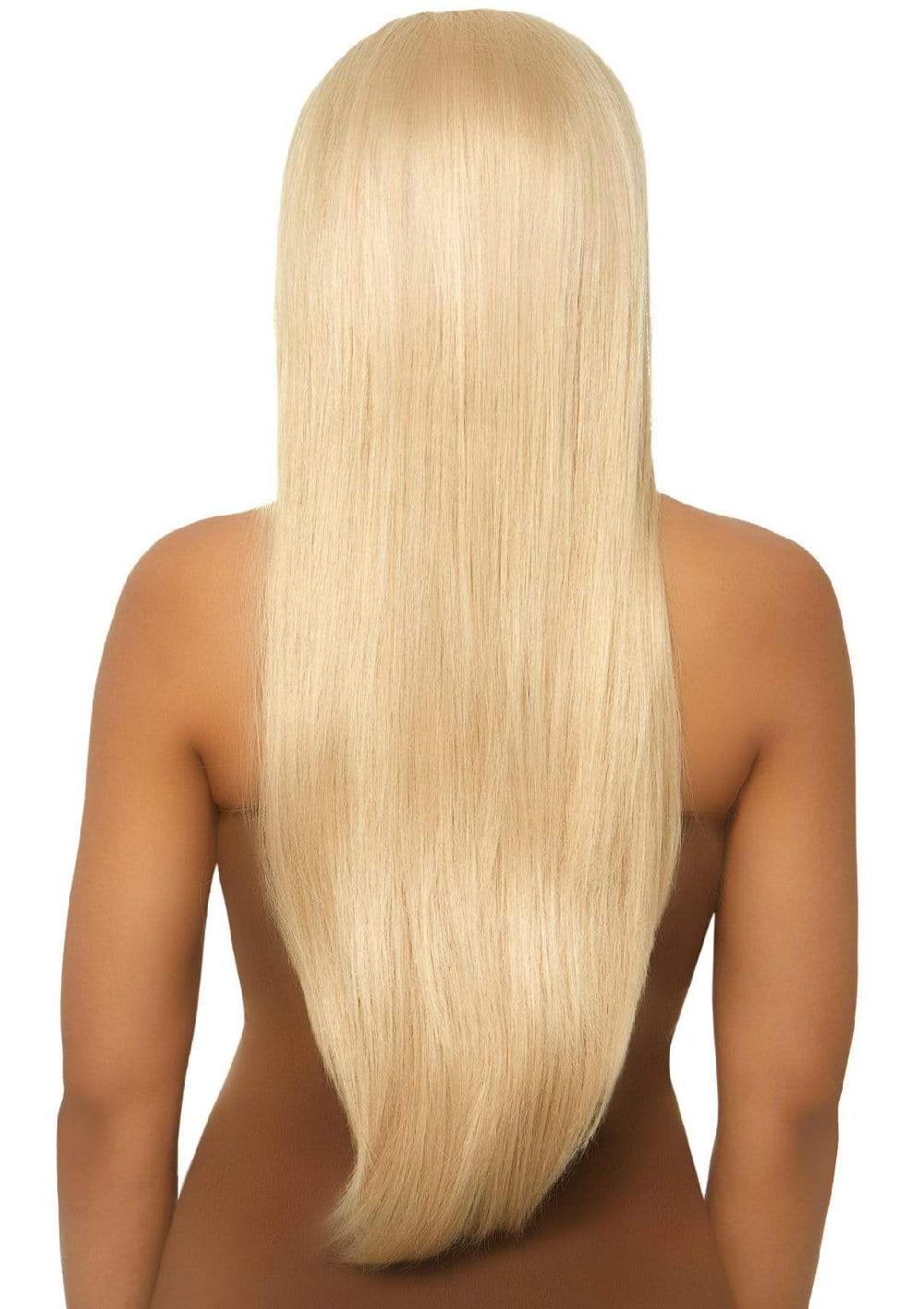 Leg Avenue 33" Long Straight Wig Black