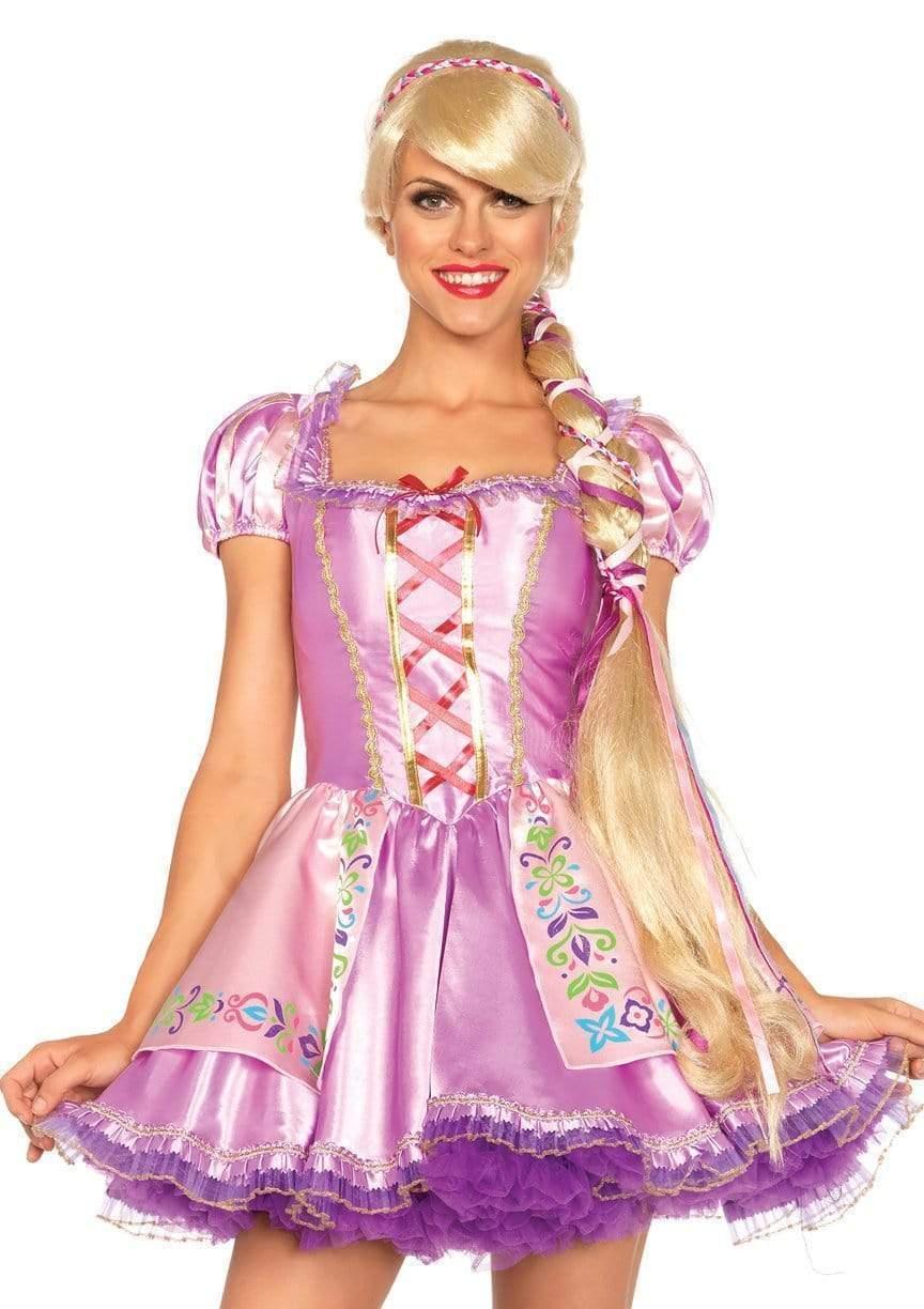 leg avenue 45" Rapunzel Long Braided Wig Blond