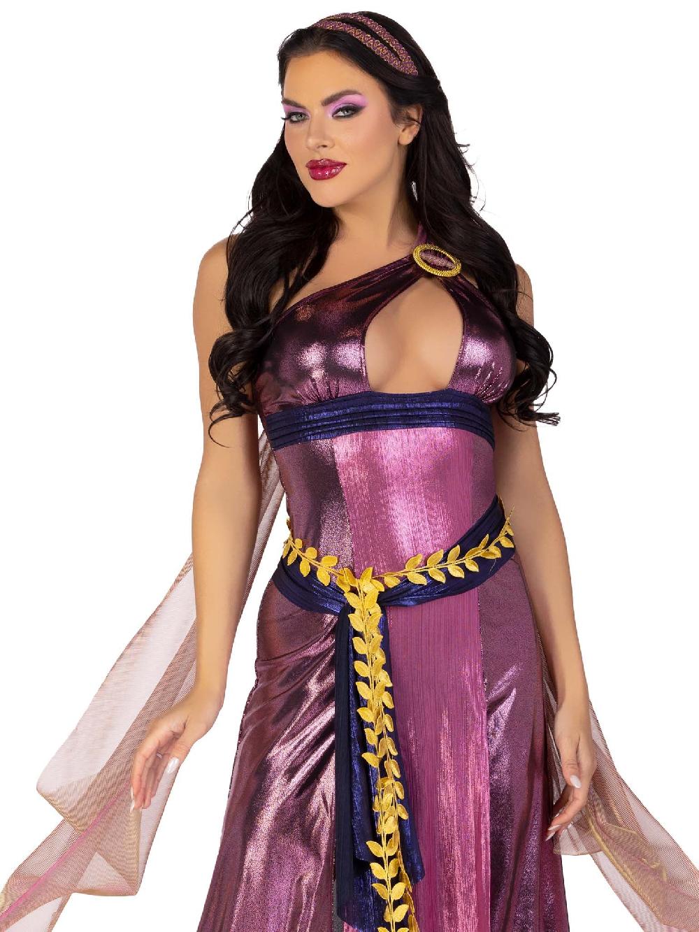 leg avenue Amethyst Goddess Costume Purple