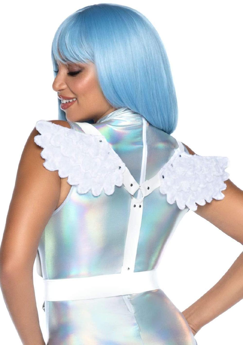 leg avenue Angel Wings Harness White