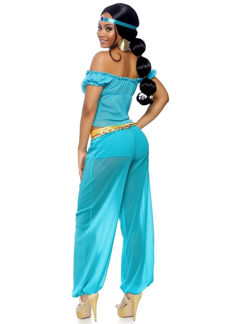 Leg Avenue Arabian Beauty Costume Turquoise