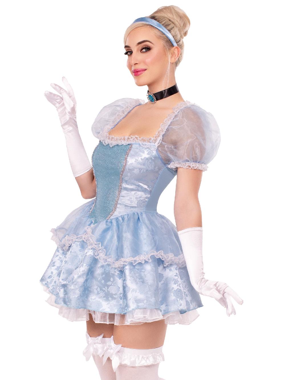 Leg Avenue Ballroom Babe Costume Blue