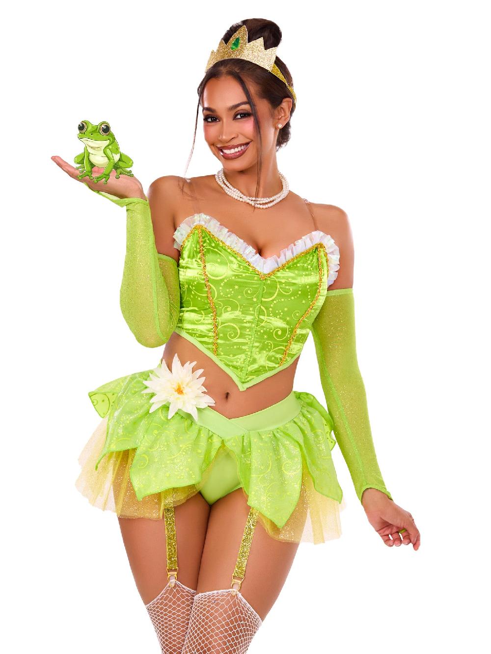 leg avenue Bayou Babe Costume Green