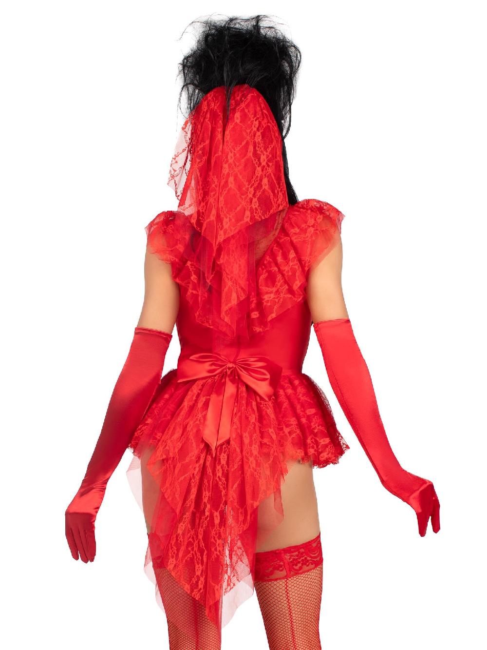 Leg Avenue Beetle Babe Costume Red