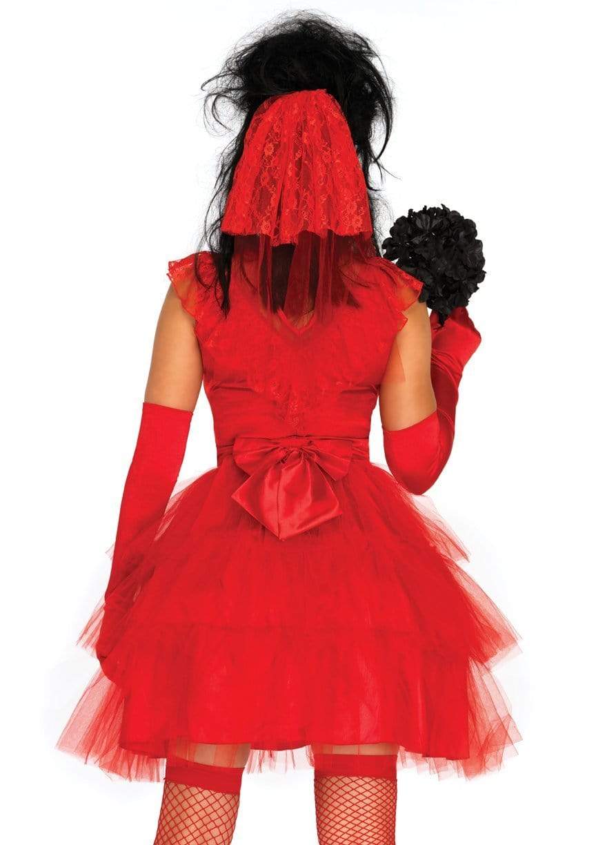 Leg Avenue Beetle Bride Costume Red