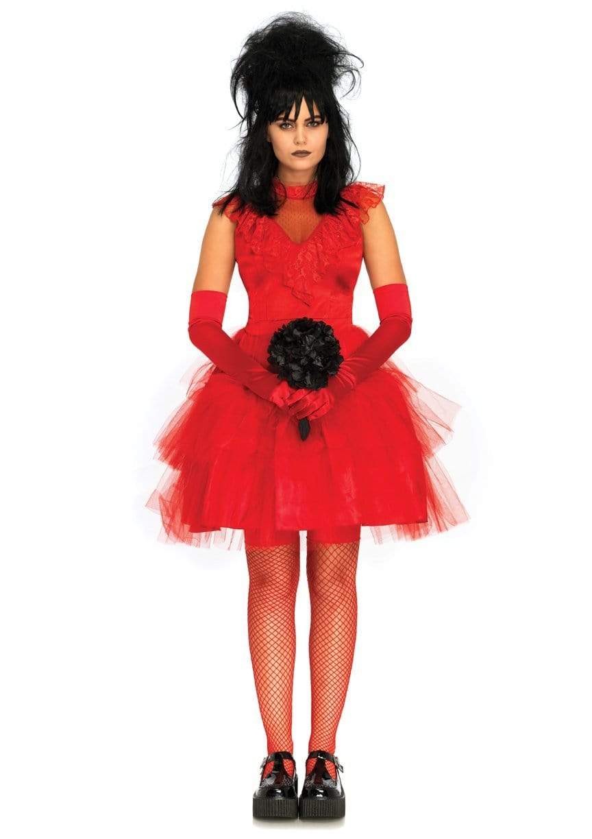 Leg Avenue Beetle Bride Costume Red