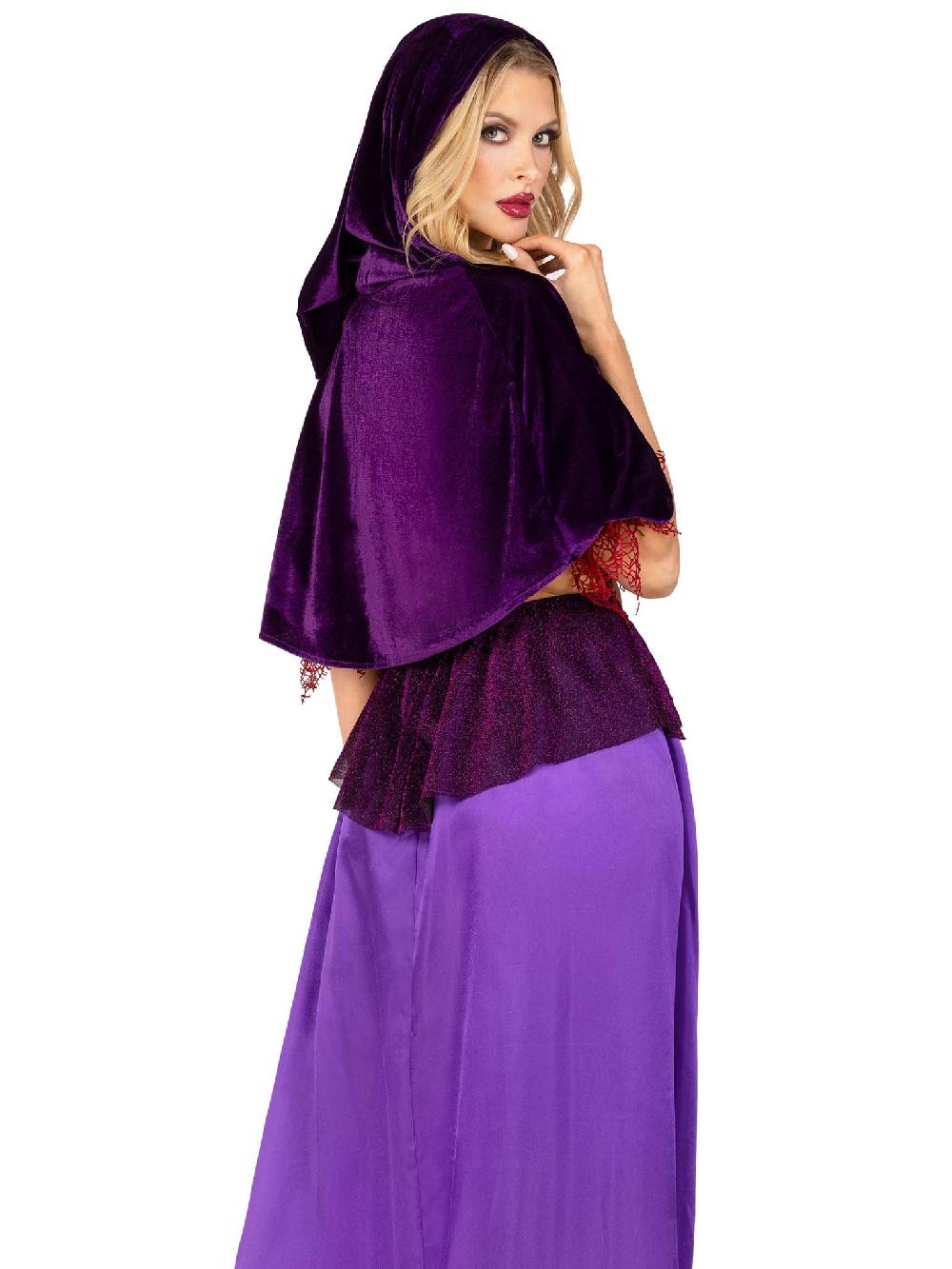 Leg Avenue Black Magic Babe Costume Purple