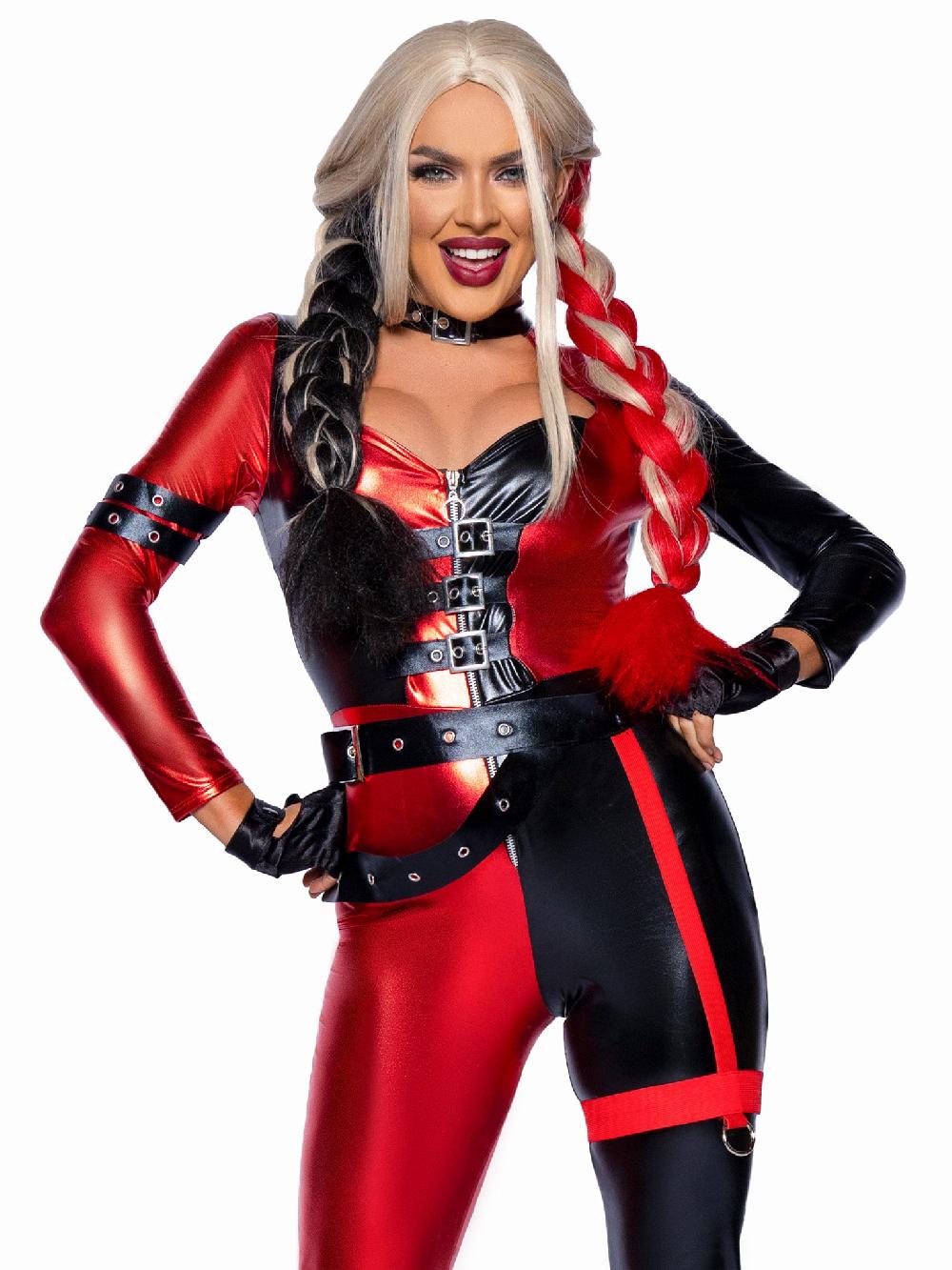 leg avenue Chaos Cutie Costume Black/Red