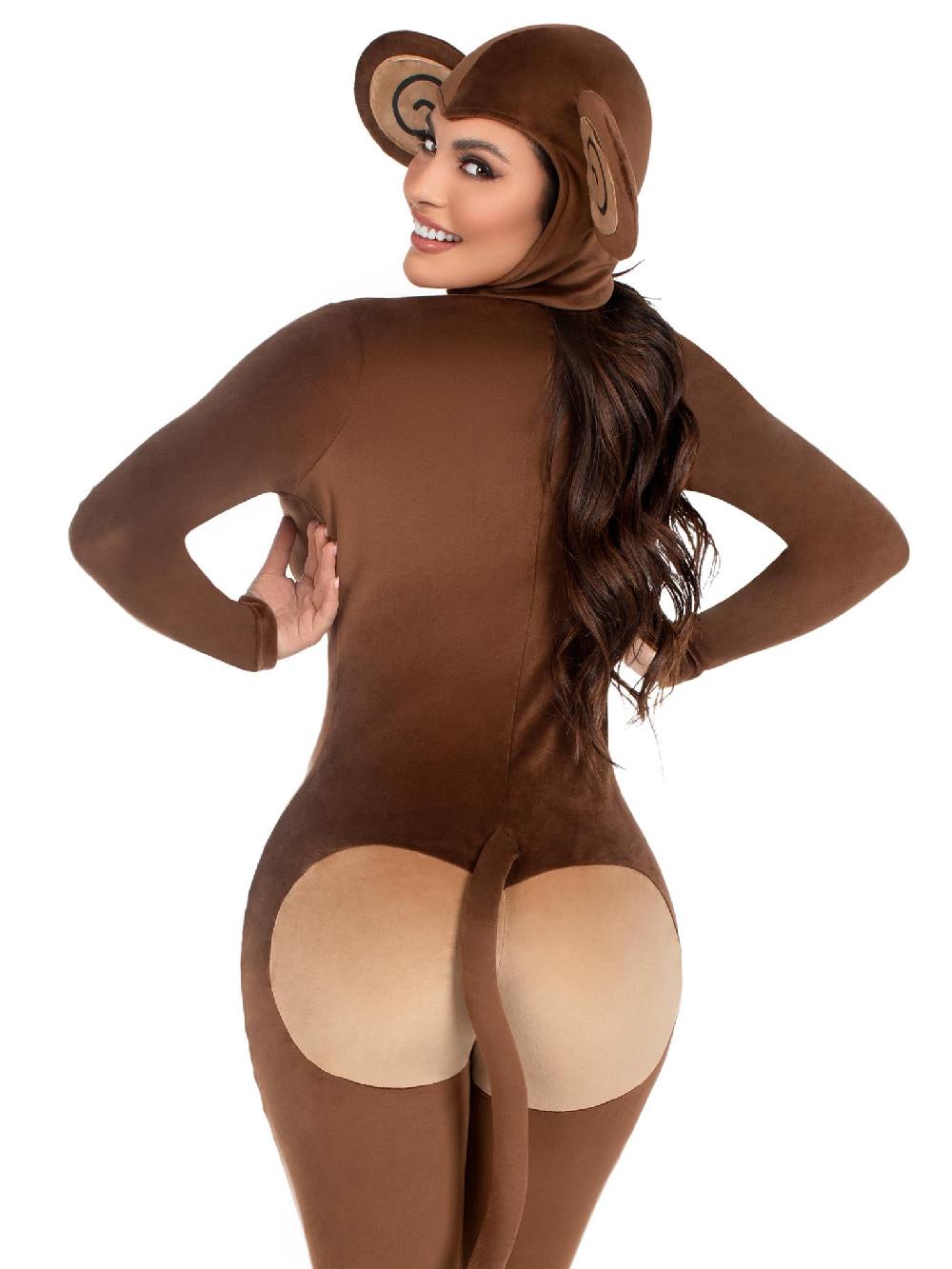 Leg Avenue Cheeky Monkey Costume Brown