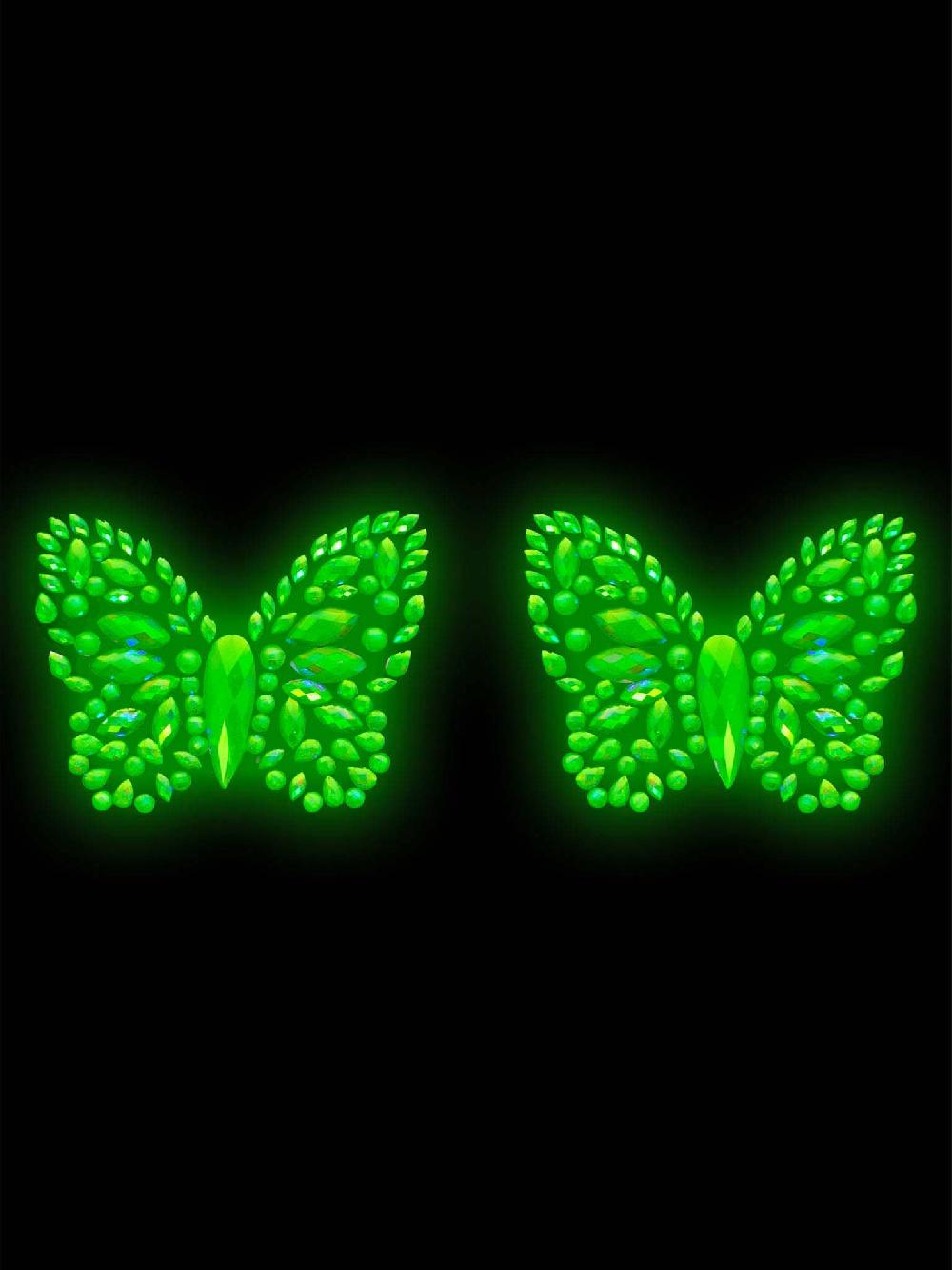 Leg Avenue Chrysalis Sticker Nipple Pasties Clear