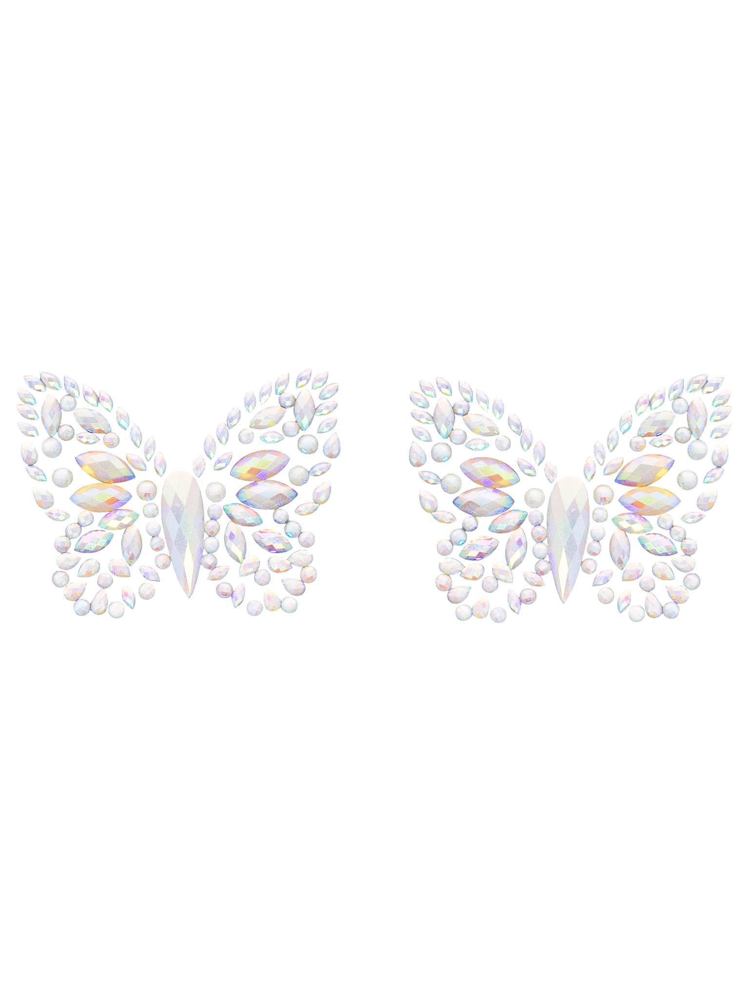 Leg Avenue Chrysalis Sticker Nipple Pasties Clear