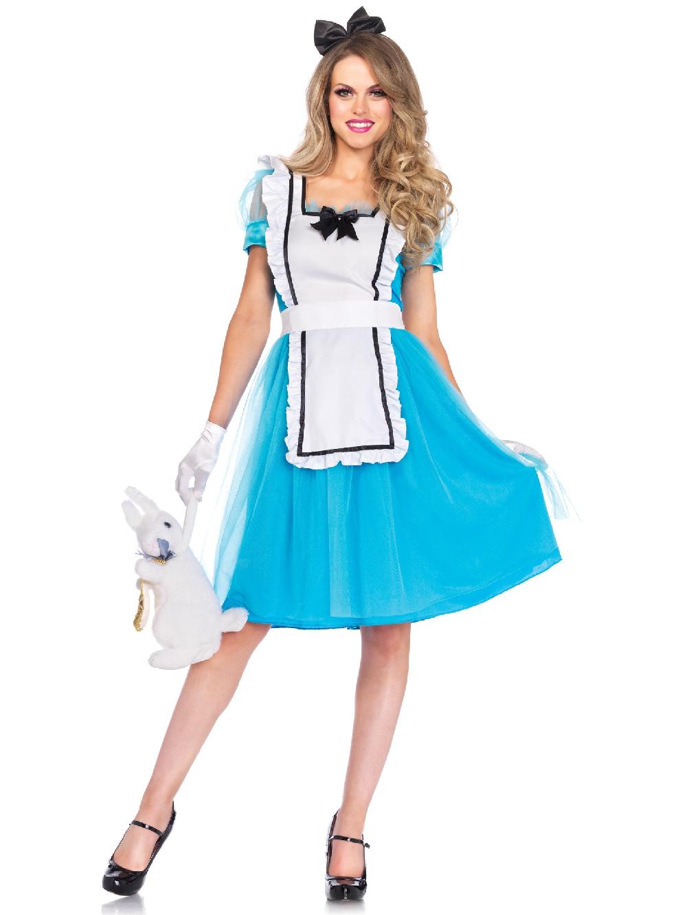 Leg Avenue Classic Alice Costume Blue/White