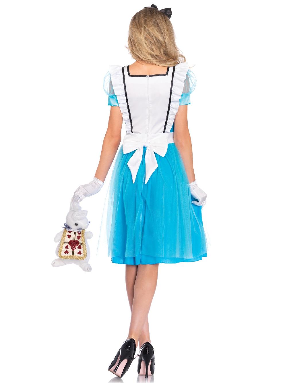 Leg Avenue Classic Alice Costume Blue/White