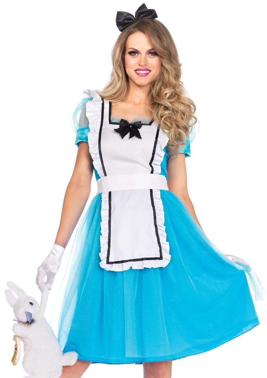 leg avenue Classic Alice Costume Blue/White