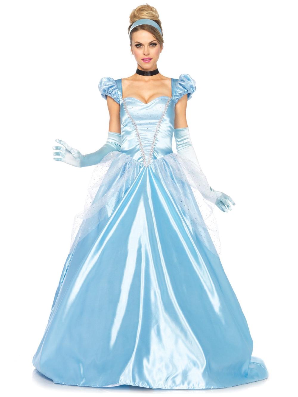 Leg Avenue Classic Cinderella Costume Blue
