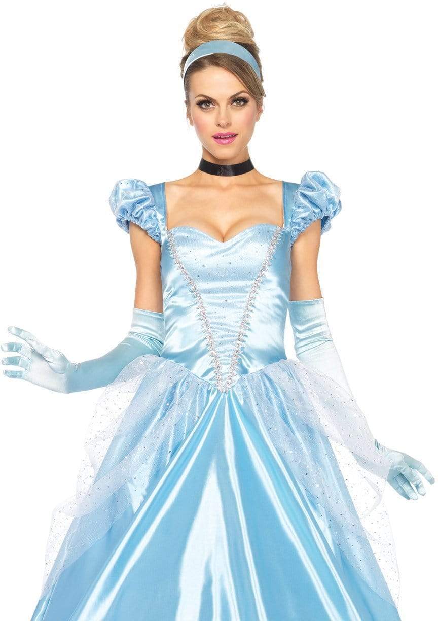 leg avenue Classic Cinderella Costume Blue