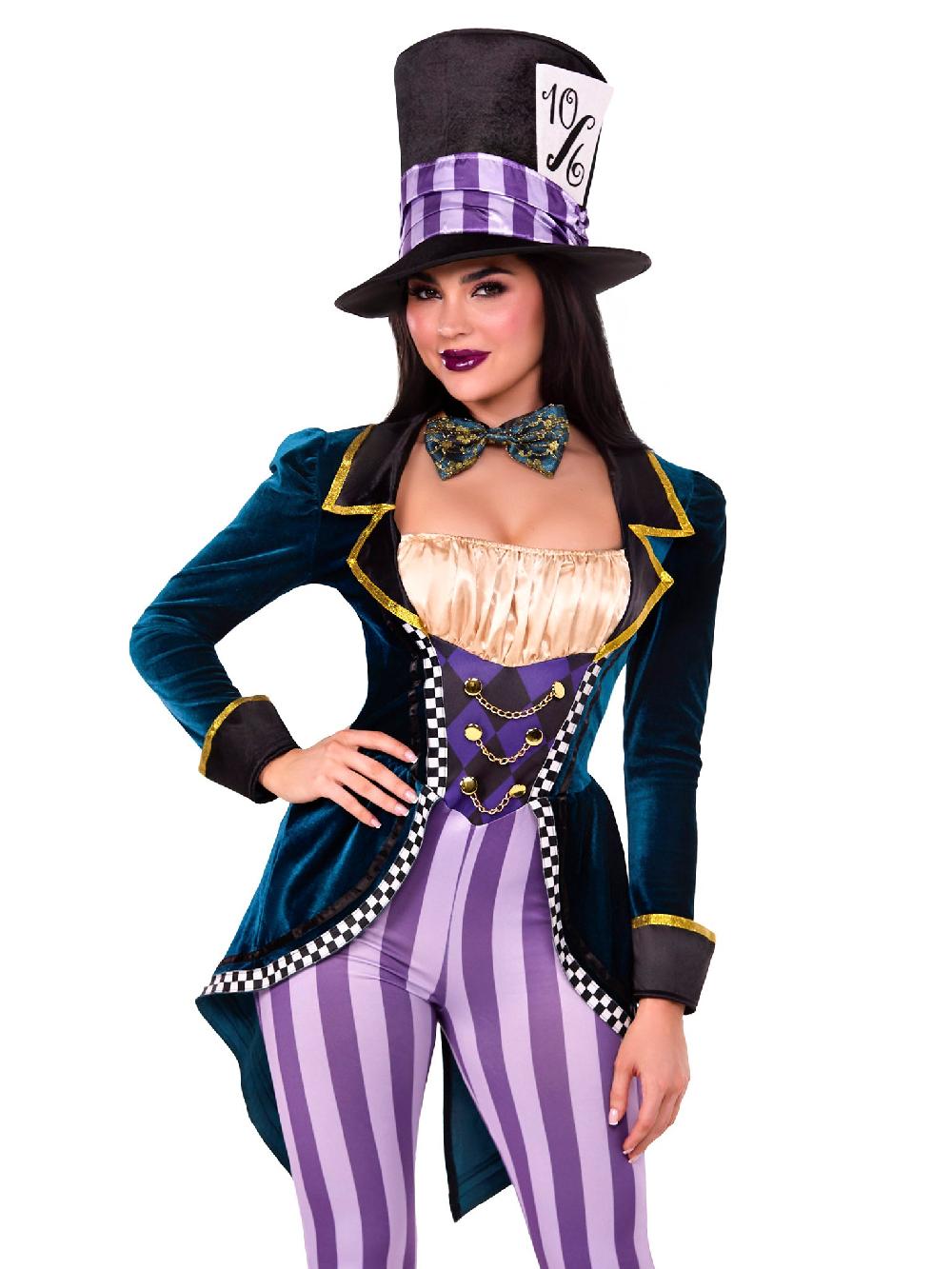 leg avenue Classic Mad Hatter Costume Multicolor