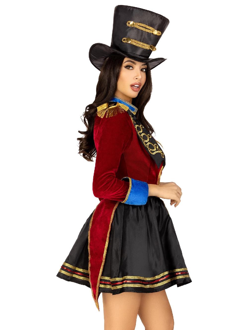 Leg Avenue Classic Ringmaster Costume Red/Black