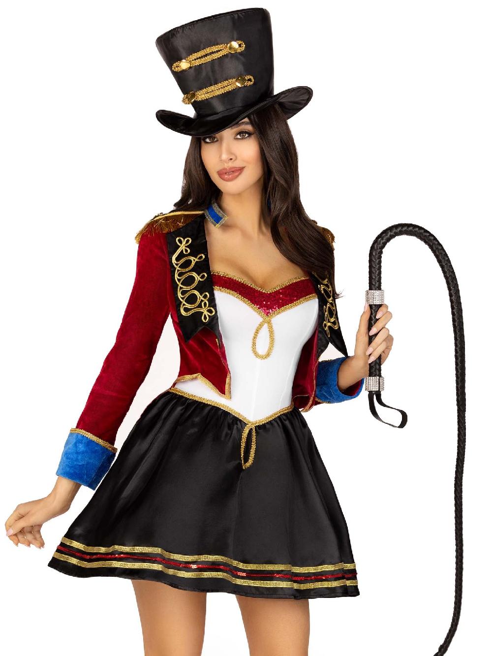 leg avenue Classic Ringmaster Costume Red/Black