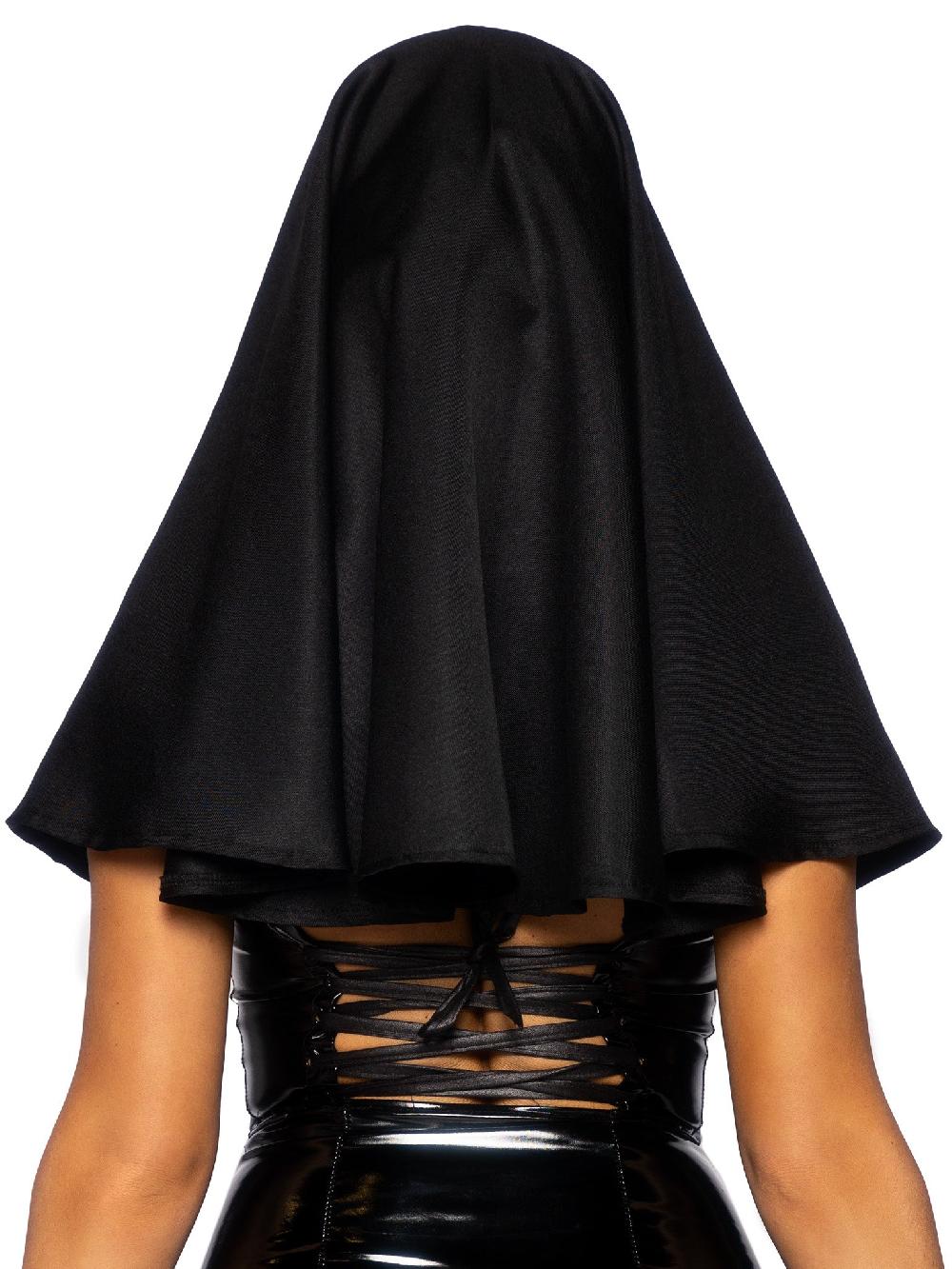 Leg Avenue Collared Nun Habit Black/White