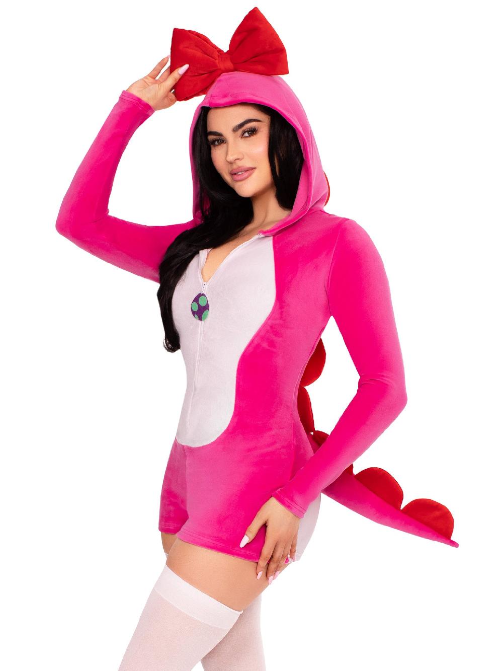 Leg Avenue Comfy Dino Cutie Costume Pink