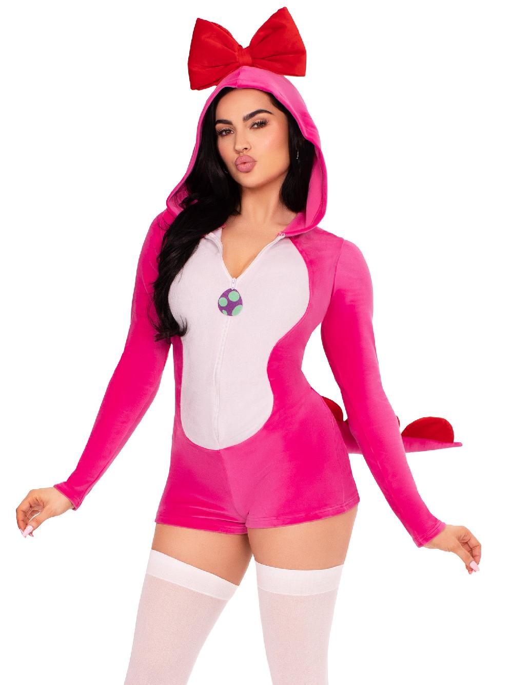 Leg Avenue Comfy Dino Cutie Costume Pink