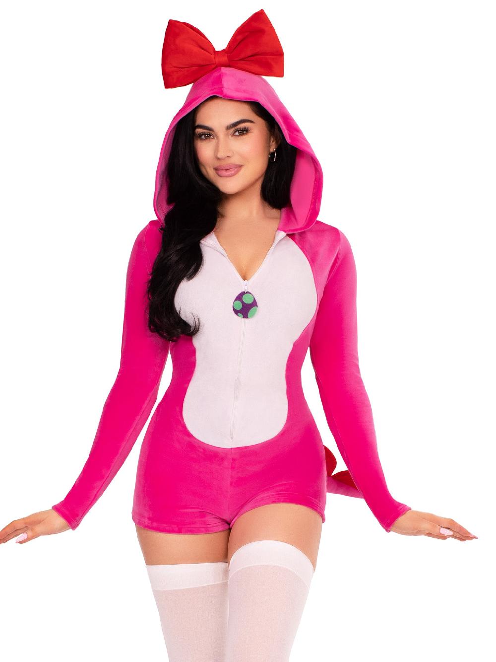 leg avenue Comfy Dino Cutie Costume Pink
