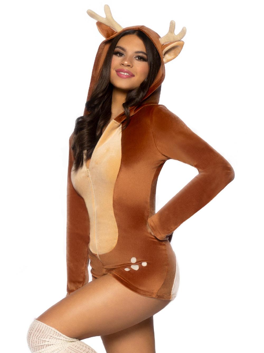 Leg Avenue Comfy Fawn Costume Brown