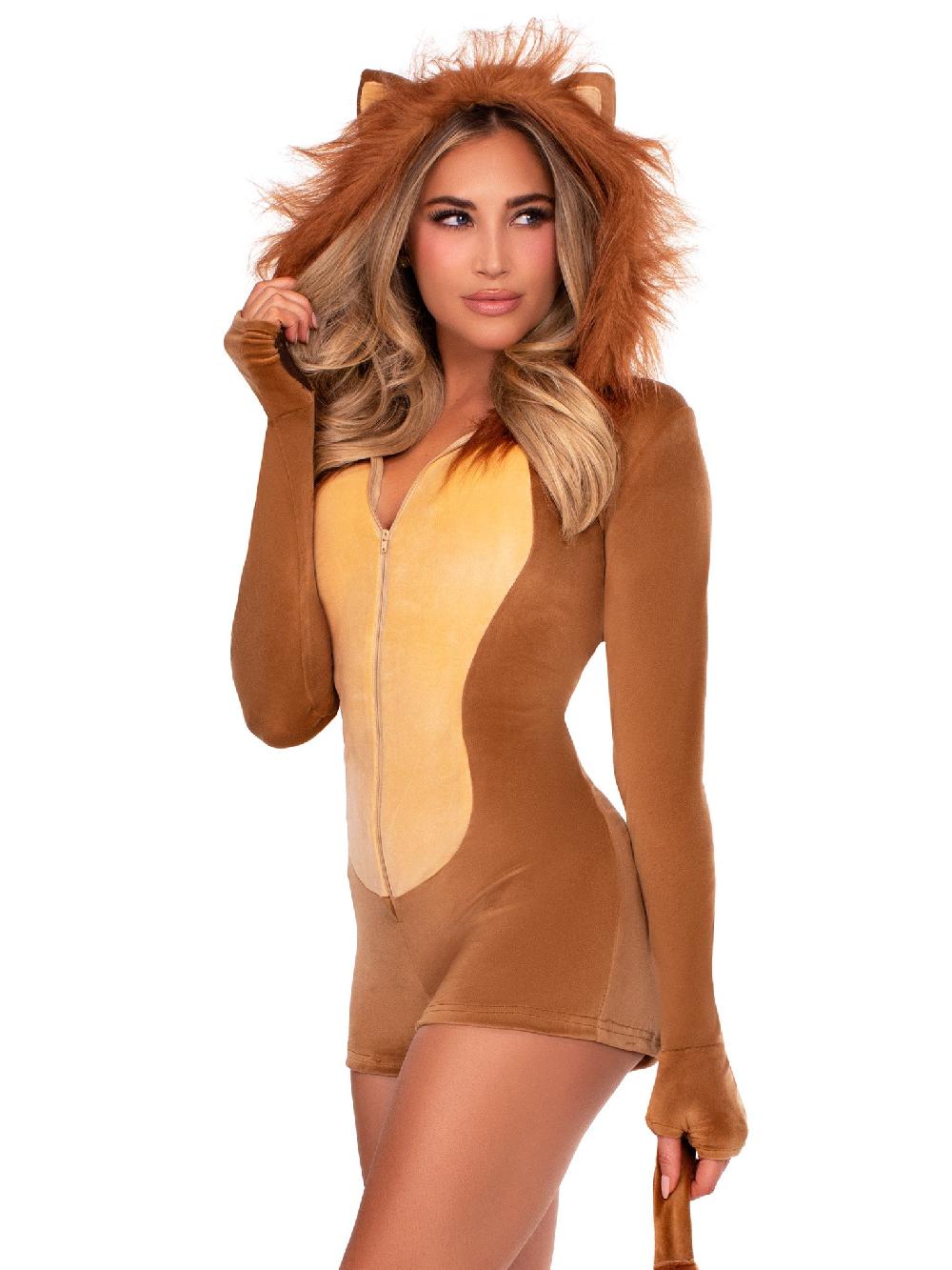 Leg Avenue Comfy Lion Costume Brown