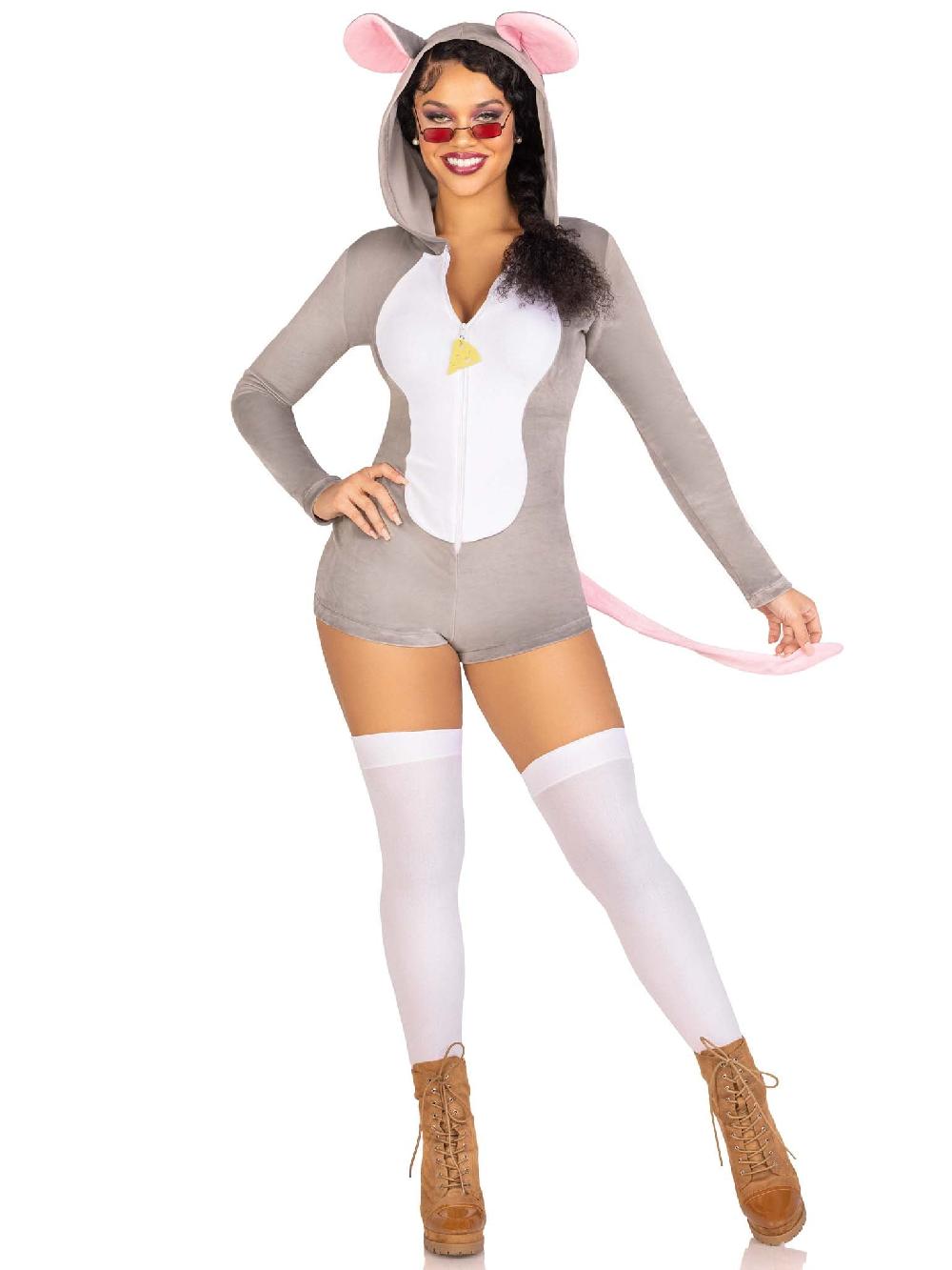 Leg Avenue Comfy Mouse Costume Grey