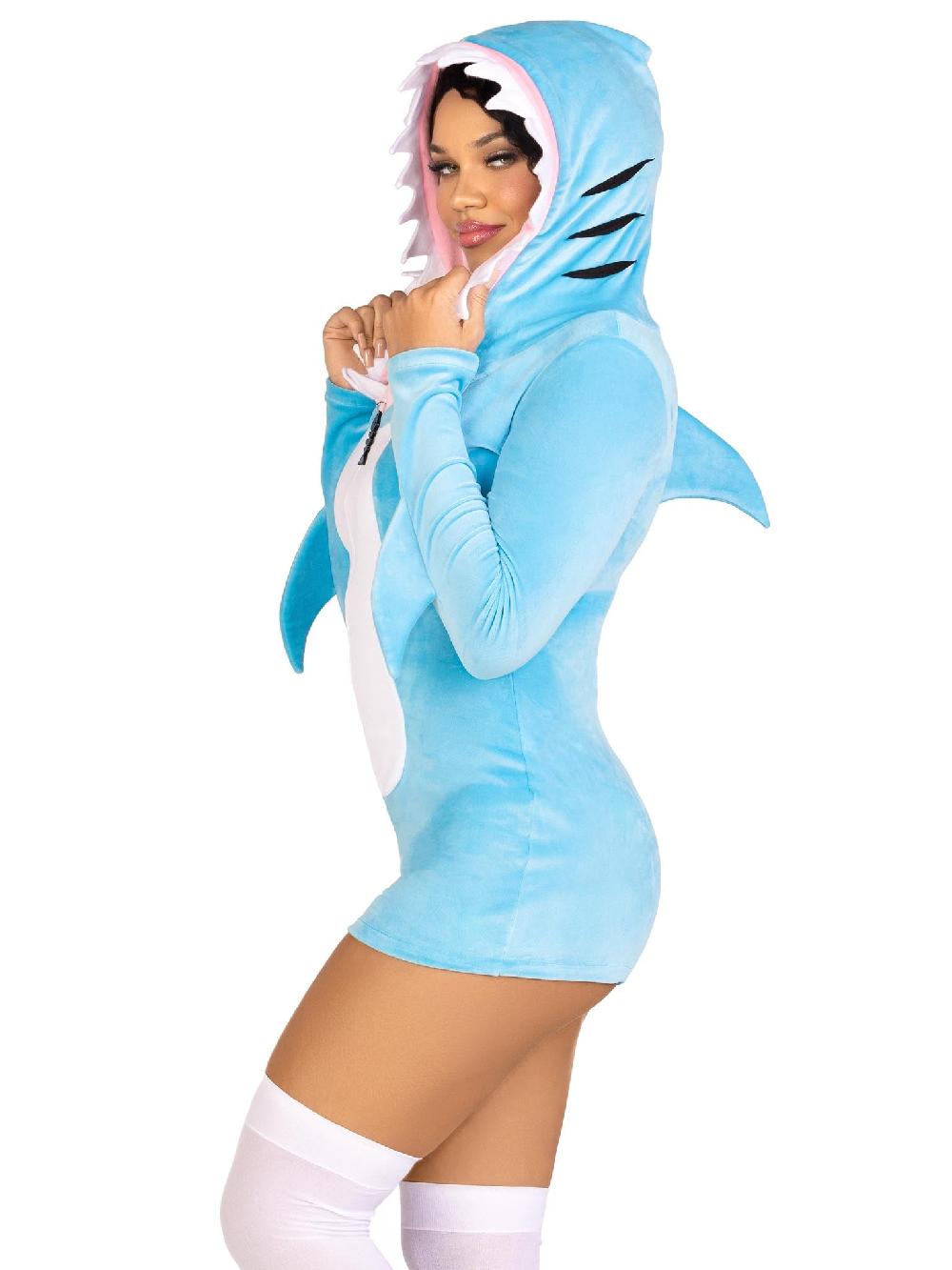 Leg Avenue Comfy Shark Costume Blue