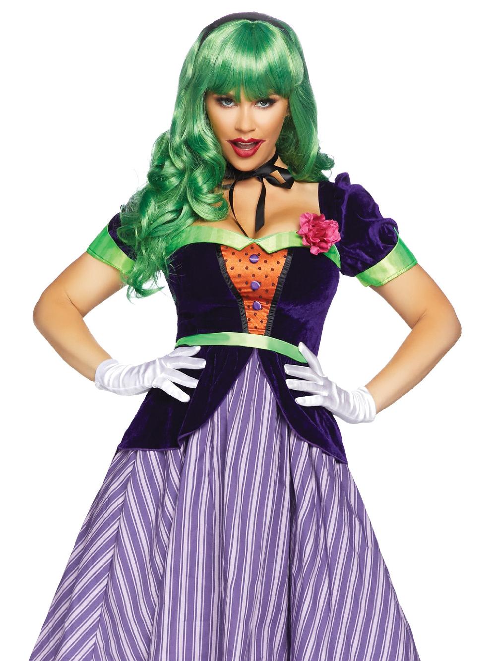 leg avenue Comic Book Baddie Costume Purple