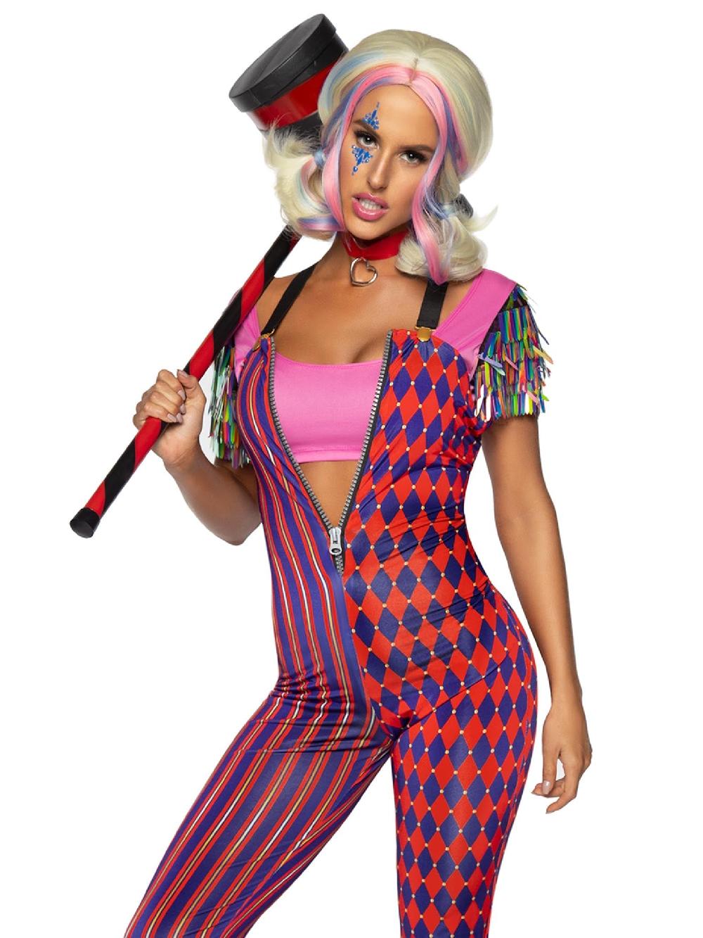 Leg Avenue Comic Vixen Costume Pink/Purple