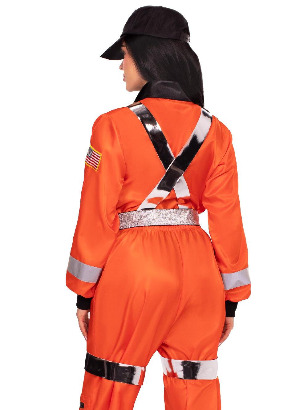 Leg Avenue Cosmic Astronaut Costume Orange