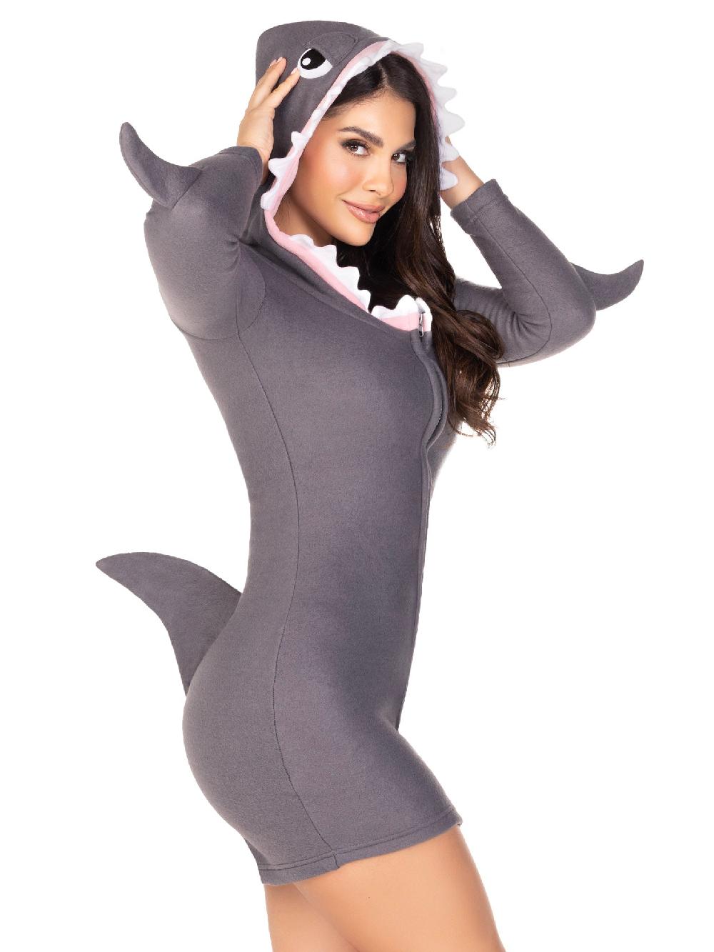 Leg Avenue Cozy Shark Costume Grey