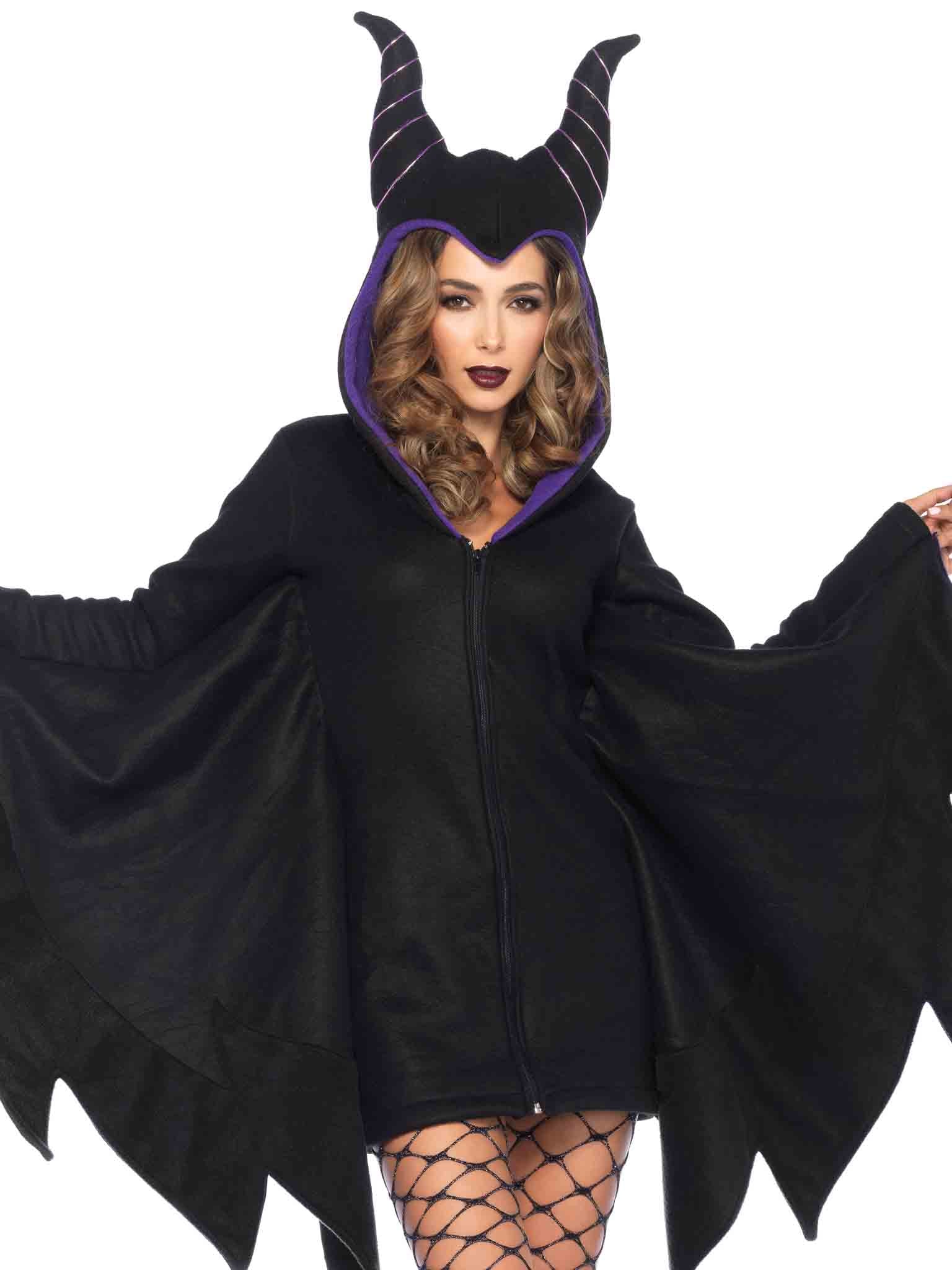 leg avenue Cozy Villain Costume Black