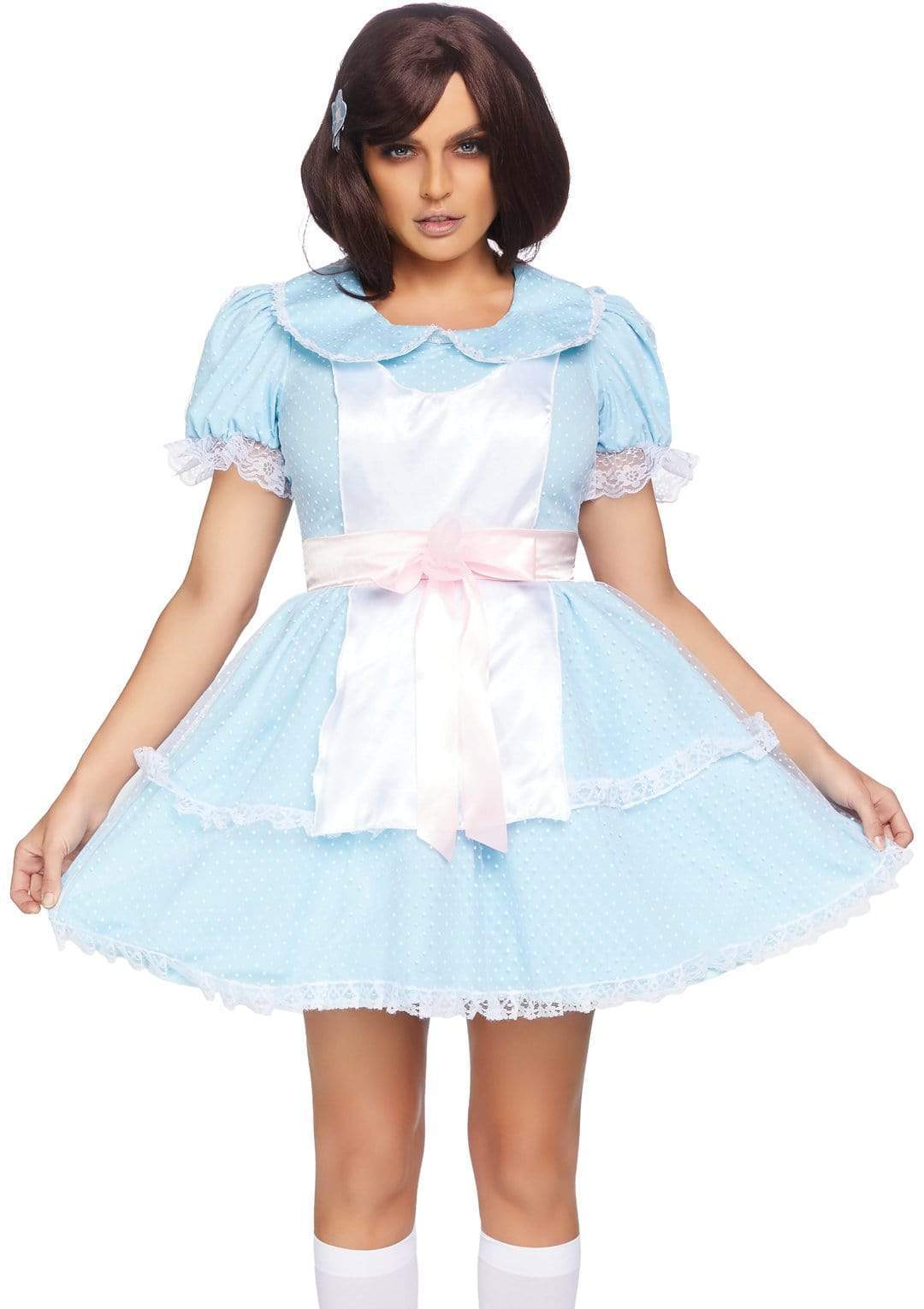 Leg Avenue Creepy Sibling Costume Blue/White