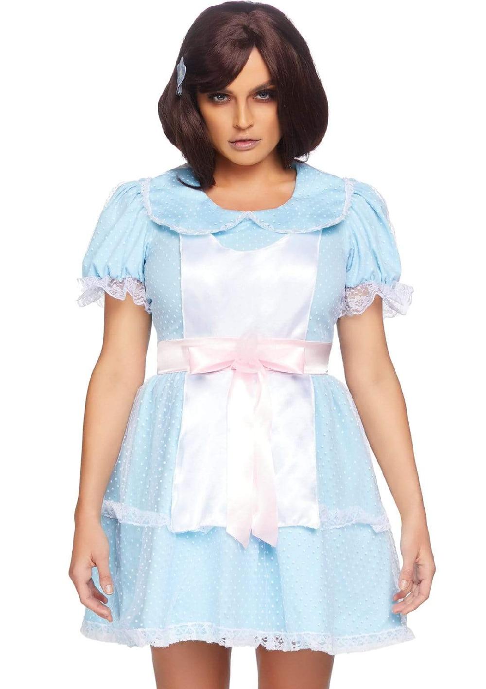 leg avenue Creepy Sibling Costume Blue/White