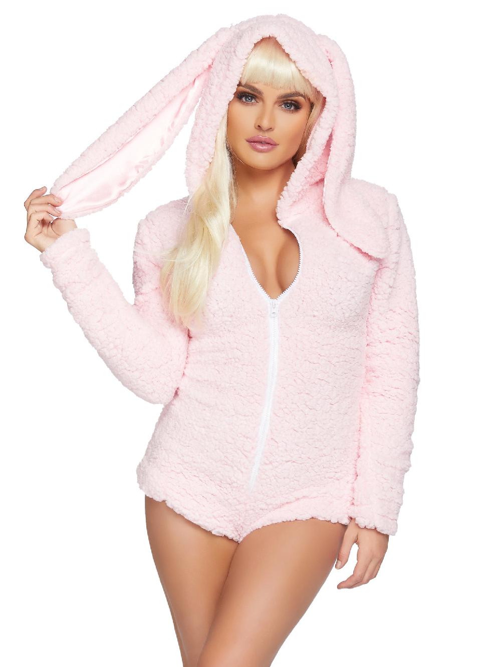 Leg Avenue Cuddle Bunny Costume Pink